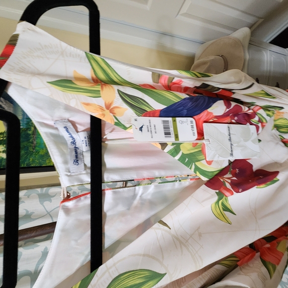 Tommy Bahama Tropical Floral Sleeveless Dress - Picture 4 of 5